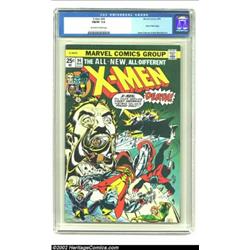 X-Men #94 (Marvel, 1975) CGC FN/VF 7.0 Off-white to white pages. The new X-Men were introduced in Gi