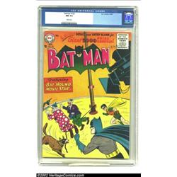 Batman #103 (DC, 1956) CGC NM 9.4 White pages. This key issue, in stunning condition, is the very fi