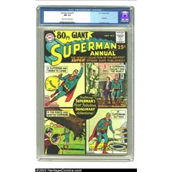 80 Page Giant #1 (DC, 1964) CGC NM 9.4 Cream to off-white pages . This wonderful Curt Swan cover sur