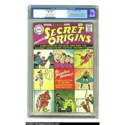 Secret Origins #1 (DC, 1961) CGC VF+ 8.5 Cream to off-white pages. For those DC readers who had miss