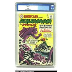Showcase #30 (DC, 1961) CGC VF 8.0 White pages. Aquaman had been around in the DC Universe since 194