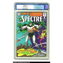 Showcase #60 (DC, 1966) CGC VF/NM 9.0 Off-white to white pages. The Spectre makes his first Silver A