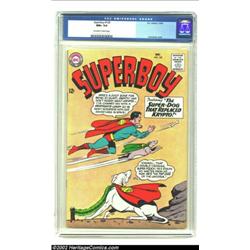 Superboy #109 (DC, 1963) CGC NM+ 9.6 Off-white to white pages. CGC hasn't graded another copy of thi