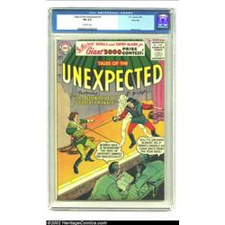 Tales of the Unexpected #5 River City pedigree (DC, 1956) CGC FN 6.0 Off-white pages. One of DC's la