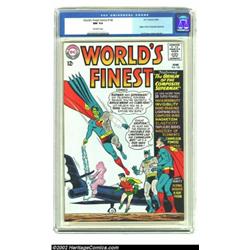 World's Finest Comics #142 (DC, 1964) CGC NM 9.4 Off-white pages. "The Origin of the Composite Super
