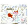 Image 1 : Sergio Aragones Original Art Get Well Card (1989). Unfortunately Julie got sick and was hospitalized