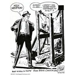 Milton Caniff - Print (Field Enterprises, 1984). This lot contains three copies of a Steve Canyon an