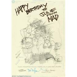 Joe Orlando - Original Art, Pencil Sketch (unpublished). This great piece of art by Joe Orlando feat