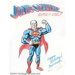 Alex Saviuk - Original Artwork for Birthday Card (1980). This is a large-sized birthday card present