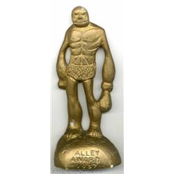 Alley Award Statue (ACBFC, 1967). In 1963, uber-fan Jerry Bails, having given birth to comic fandom.