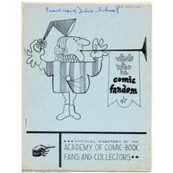 Fanzine Lot (1960s/1970s). No editor embraced the burgeoning comics fandom that blossomed in the 196