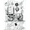 Image 1 : Founders of Comic Fandom Commemorative Poster (DC, 1991). Matted black and white poster print, appro