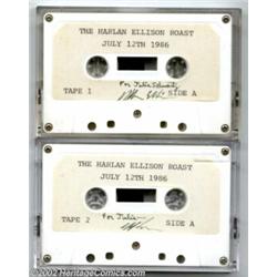 Two Cassettes of the Harlan Ellison Roast - July 12, 1986, Very Good Condition. This lot contains tw