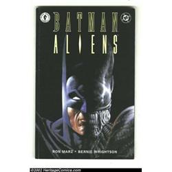 Batman: Aliens (DC and Dark Horse 1997) Condition: VF. Batman takes on his deadliest foes ever when.