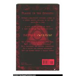 Batman: Contagion (DC 1996) Condition: NM. A classic graphic novel starring the Dark Knight, signed.