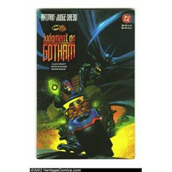 Batman, Judge Dredd: Judgment on Gotham (DC 1991) Condition: FN/VF. How can you beat Julie Schwartz'