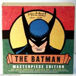 Batman Masterpiece Edition (DC, 2000). The Caped Crusader's early exploits are recalled in this amaz