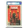 Image 1 : Turok #113 (Gold Key, 1978) CGC NM+ 9.6 Off-white to white pages. This painted cover of an Indian wa