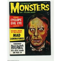 Famous Monsters of Filmland #7 (Warren, 1960) Condition: FN-. Zacherly looks a bit distressed as tha