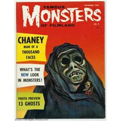 Famous Monsters of Filmland #8 (Warren, 1960) Condition: FN+. The Phantom of the Opera imp plays the