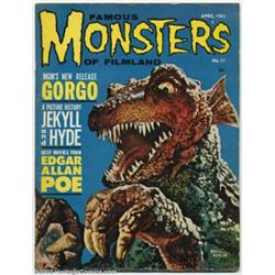 Famous Monsters of Filmland #11 (Warren, 1961) Condition: GD. Perhaps one of the best covers out of.