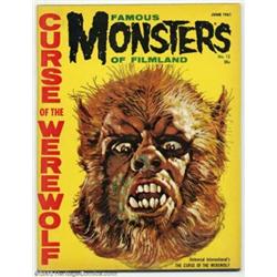 Famous Monsters of Filmland #12 (Warren, 1961) Condition: FN. Basil Gogos renders an absolutely stun