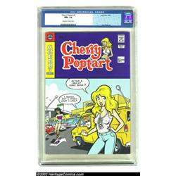 Cherry Poptart #1 (Last Gasp, 1982) CGC NM+ 9.6 Off-White to White pages. A beautiful first issue of