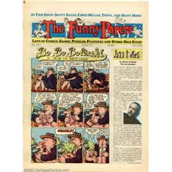 The Funny Papers v.1, #1 (Funny Papers, Inc., 1975) Condition: NM+. Undergrounds get back to their r
