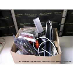 BOX: ELECTRICAL HARDWARE-BREAKERS, LIGHTS, CONNECTIONS