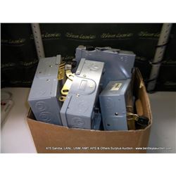BOX: SQUARE D GENERAL DUTY SAFETY SWITCHES 6X MONEY