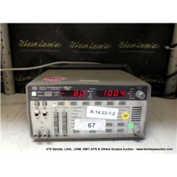 HP 4935A TRANSMISSION TEST SET (print sequence:) NO#