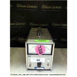 HP 3400A RMS VOLTMETER (print sequence:) NO#