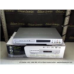CYBERHOME DVR 1600-DVD RECORDER (print sequence:) NO#