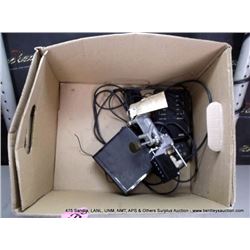 BOX: ASSORTED ELECTRONICS-CONTROL, GAUGE (print sequence:) 65803