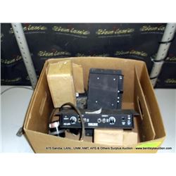 BOX: ASSORTED ELECTRONICS-AMPLIFIERS, GENERATOR (print sequence:) NO#