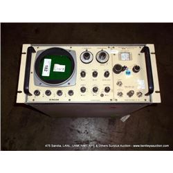 SINGER SPA-100 MICROWAVE SPECTRUM ANALYZER (print sequence:) 66388