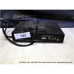 INLINE TPR101 TWISTED PAIR VIDEO/AUDIO RECEIVER (print sequence:) NO#
