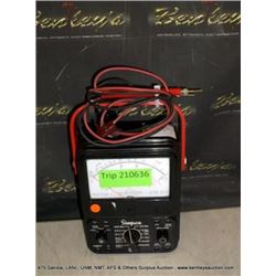 SIMPSON 250 VOLT-OHM-MILLIAMETER (print sequence:) NO#