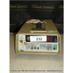 FLUKE 8920A TRUE RMS VOLTMETER (print sequence:) NO#