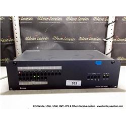 EXTRON CROSSPOINT SERIES SWITCHER (print sequence:) NO#