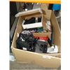 Image 1 : BOX: ELECTRONICS-POWER ADAPTER, REMOTE CONTROLS