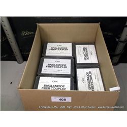 BOX: YORK SC-830-50 SINGLEMODE FIBER COUPLERS