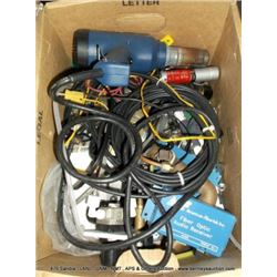 BOX: ELECTRONICS-HEATGUN, RECEIVERS