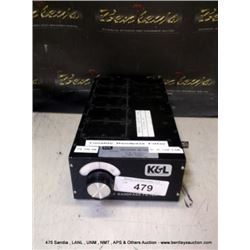 K & L 50140 TUNABLE BANDPASS FILTER (print sequence:) NO #