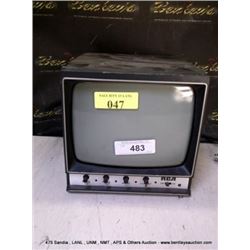 RCA VIDEO MONITOR (print sequence:) H-047