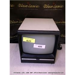 SANYO VIDEO MONITOR (print sequence:) H-049