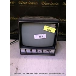 RCA VIDEO MONITOR (print sequence:) H-046