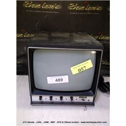 RCA VIDEO MONITOR (print sequence:) H-057