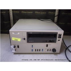 SONY VP-5000 VIDEO CASSETTE PLAYER (print sequence:) H-340