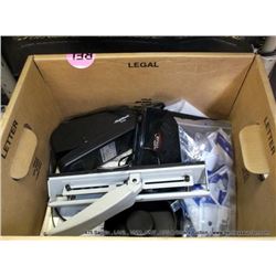 BOX: CONNECTORS, STAPLERS (print sequence:) 66842